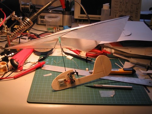 9gr RC Micro Rogallo (Mikro Delta Kanat)