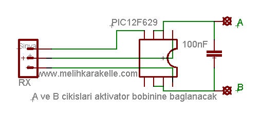 Mikro Radyo Kontrollü Uçaklar için Aktivatör Sürücüsü yapımı
