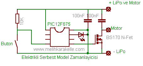 Elektrikli Serbest Model Zamanlayıcısı